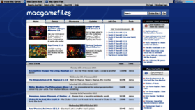 What Macgamefiles.com website looked like in 2021 (2 years ago)