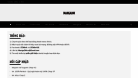 What Mangadm.cc website looked like in 2021 (2 years ago)