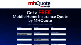 What Mh-quote.com website looked like in 2021 (2 years ago)