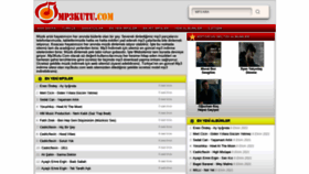 What Mp3kutu.com website looked like in 2021 (2 years ago)