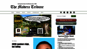 What Maderatribune.com website looked like in 2021 (2 years ago)