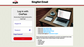 What Myportal.singtel.com website looked like in 2021 (2 years ago)