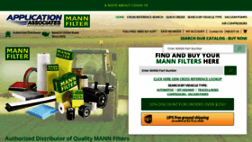 What Mannfiltersrus.com website looked like in 2021 (2 years ago)