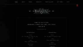 What Moonshinegrill.com website looked like in 2021 (2 years ago)