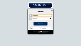 What Mail.kompas.tv website looked like in 2021 (2 years ago)
