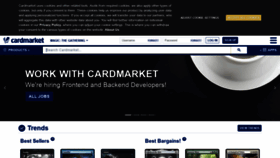 What Magiccardmarket.eu website looked like in 2021 (2 years ago)