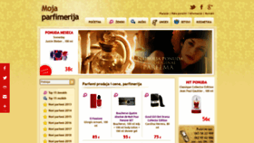 What Mojaparfimerija.com website looked like in 2021 (2 years ago)