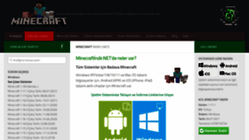 What Minecraftindir.net website looked like in 2021 (2 years ago)