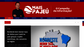 What Maispajeu.com.br website looked like in 2021 (2 years ago)