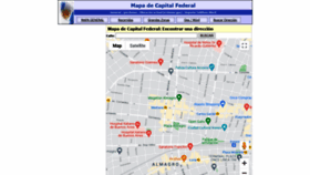 What Mapadecapitalfederal.com website looked like in 2021 (2 years ago)