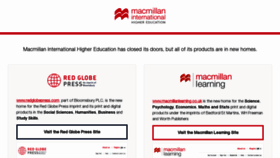 What Macmillanihe.com website looked like in 2021 (2 years ago)