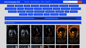 What Moviespapa.com website looked like in 2021 (2 years ago)