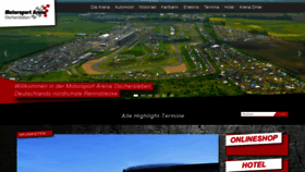 What Motorsportarena.com website looked like in 2021 (2 years ago)