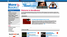 What Morebooks.shop website looked like in 2021 (2 years ago)
