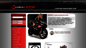 What Motolepo.cz website looked like in 2021 (2 years ago)