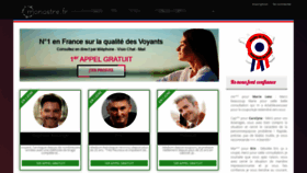 What Monastre.fr website looked like in 2021 (2 years ago)