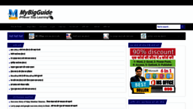 What Mybigguide.com website looked like in 2021 (2 years ago)