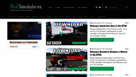 What Modsimuladores.com website looked like in 2021 (2 years ago)