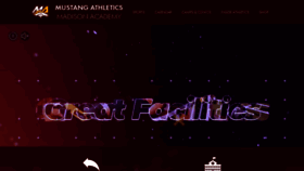 What Mamustangs.org website looked like in 2021 (3 years ago)
