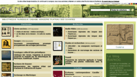 What Manioc.org website looked like in 2021 (2 years ago)