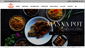 What Mannapot.com.sg website looked like in 2021 (2 years ago)