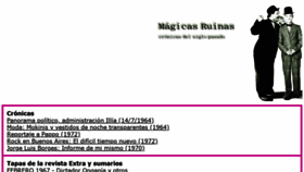 What Magicasruinas.com.ar website looked like in 2021 (2 years ago)