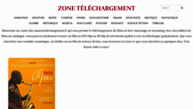 What Mazonetelechargement.fr website looked like in 2021 (2 years ago)
