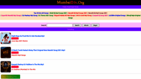 What Mumbaidjs.org website looked like in 2021 (2 years ago)