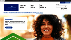 What Myhpnmedicaid.com website looked like in 2021 (2 years ago)