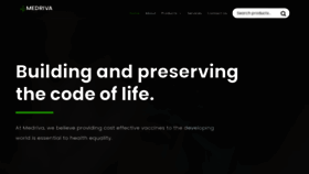 What Medriva.com website looked like in 2021 (3 years ago)