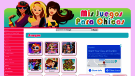 What Misjuegosparachicas.com website looked like in 2021 (2 years ago)