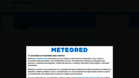 What Meteored.do website looked like in 2021 (2 years ago)