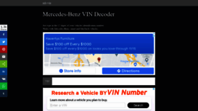 What Mb.vin website looked like in 2021 (2 years ago)
