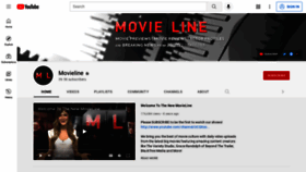 What Movieline.com website looked like in 2021 (2 years ago)