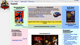 What Mosapedia.de website looked like in 2021 (2 years ago)