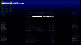 What Maxalbums.com website looked like in 2021 (2 years ago)