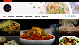 What Madhurasrecipe.com website looked like in 2021 (2 years ago)