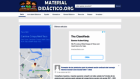 What Materialdidactico.org website looked like in 2021 (2 years ago)