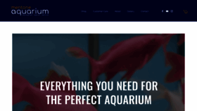What Mentoneaquarium.com.au website looked like in 2021 (2 years ago)