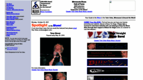 What Mnblues.com website looked like in 2021 (2 years ago)