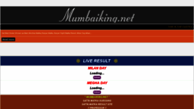 What Mumbaiking.net website looked like in 2021 (2 years ago)