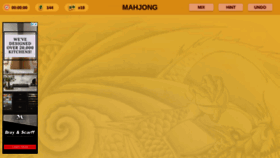 What Mahjong-game.com website looked like in 2021 (2 years ago)