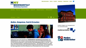 What Medienanstalt-mv.de website looked like in 2021 (2 years ago)
