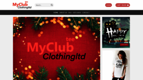What Myclubteeclothingltd.com website looked like in 2021 (2 years ago)