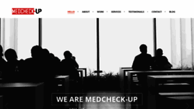 What Medcheck-up.com website looked like in 2021 (2 years ago)
