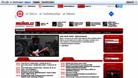 What Muzikus.cz website looked like in 2021 (2 years ago)