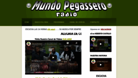 What Mundopegassero.com website looked like in 2021 (2 years ago)