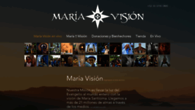 What Mariavision.com website looked like in 2021 (2 years ago)
