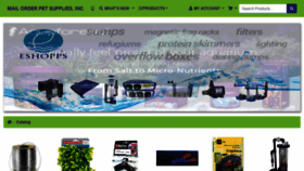 What Mops.ca website looked like in 2021 (2 years ago)