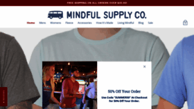 What Mindfulsupply.com website looked like in 2021 (2 years ago)